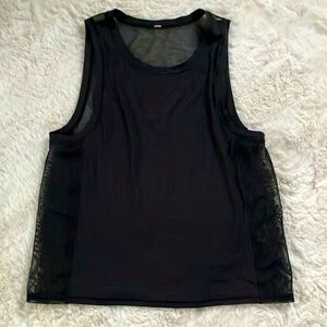 lululemon sheer backed-tank